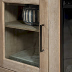 Meuble TV cheminée électrique Highboy 2 portes de 58 pouces