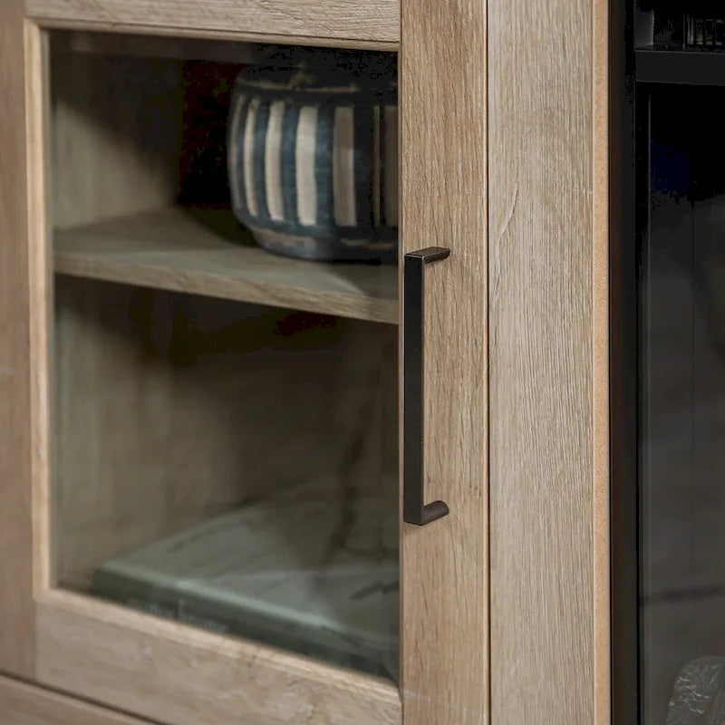 Meuble TV cheminée électrique Highboy 2 portes de 58 pouces