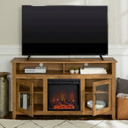 Meuble TV cheminée électrique Highboy 2 portes de 58 pouces
