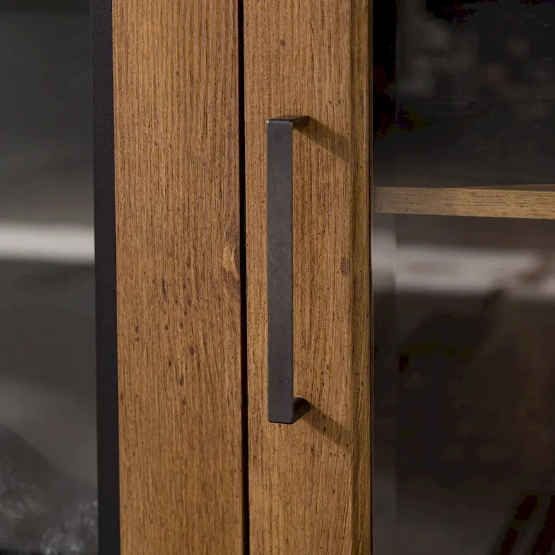Meuble TV cheminée électrique Highboy 2 portes de 58 pouces
