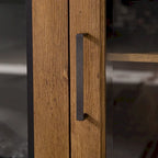 Meuble TV cheminée électrique Highboy 2 portes de 58 pouces