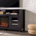 Meuble TV cheminée électrique Highboy 2 portes de 58 pouces
