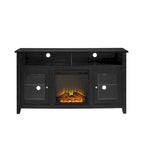 Meuble TV cheminée électrique Highboy 2 portes de 58 pouces