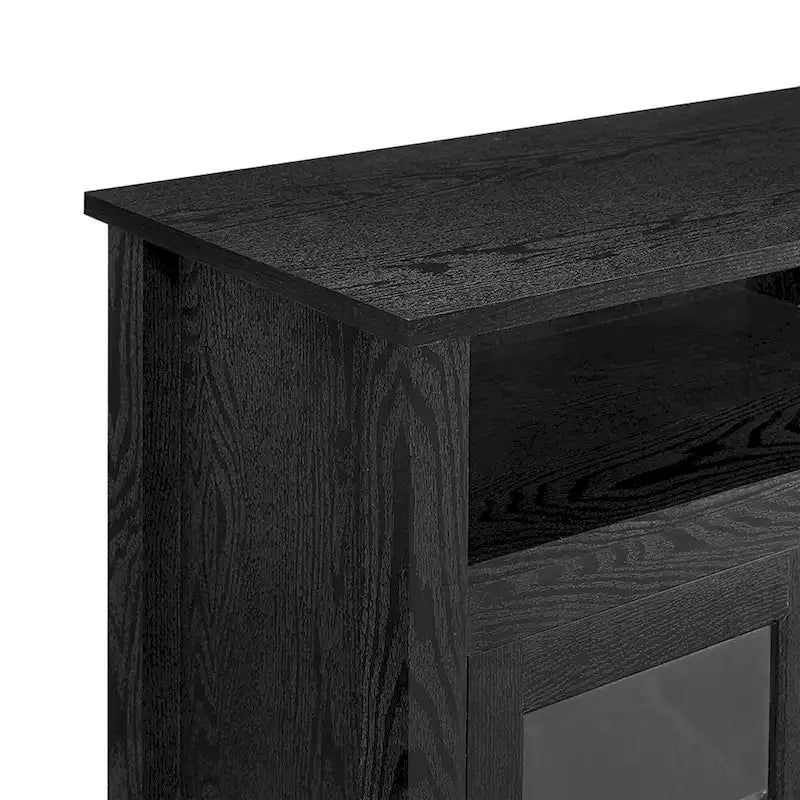 Meuble TV cheminée électrique Highboy 2 portes de 58 pouces