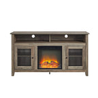 Meuble TV cheminée électrique Highboy 2 portes de 58 pouces