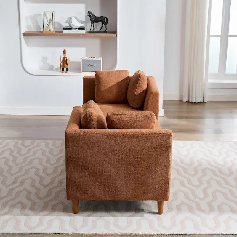 Chaise longue rembourrée double face