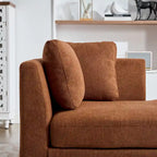 Chaise longue rembourrée double face