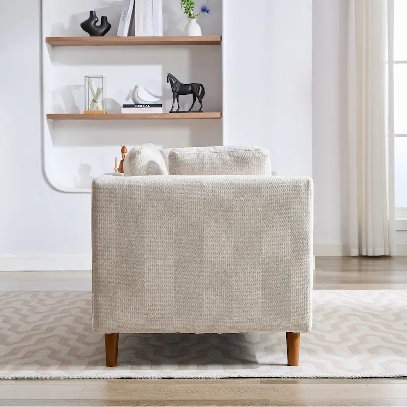 Chaise longue rembourrée double face