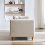 Chaise longue rembourrée double face