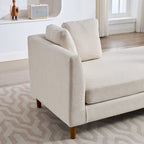 Chaise longue rembourrée double face