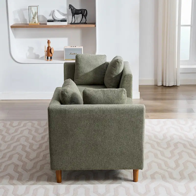 Chaise longue rembourrée double face