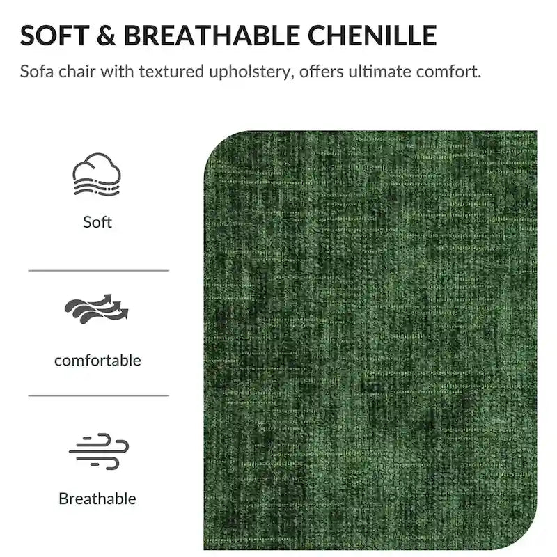 Fauteuil de salon surdimensionné avec ottoman, ports de chargement USB et canapé-lit convertible