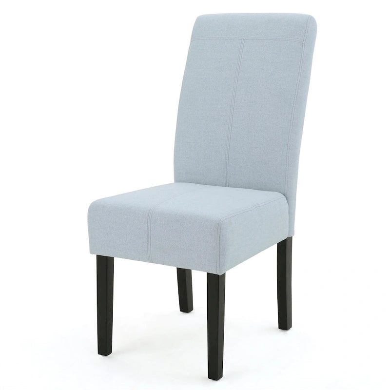 Chaises de salle à manger sans accoudoirs rembourrées, lot de 2