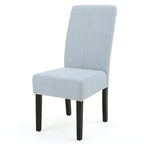 Chaises de salle à manger sans accoudoirs rembourrées, lot de 2
