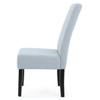 Chaises de salle à manger sans accoudoirs rembourrées, lot de 2