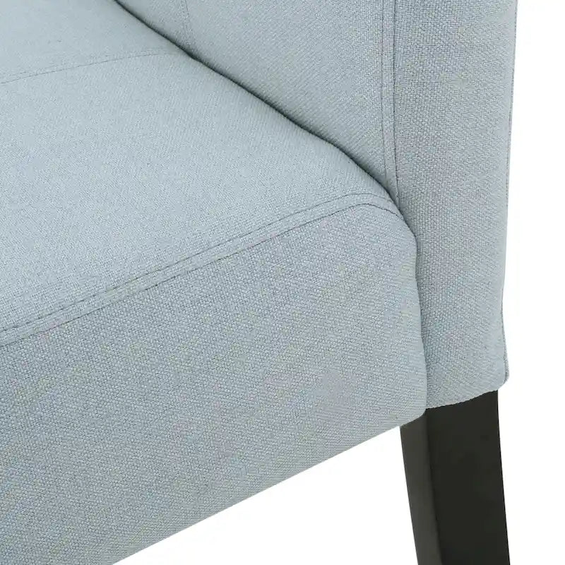 Chaises de salle à manger sans accoudoirs rembourrées, lot de 2