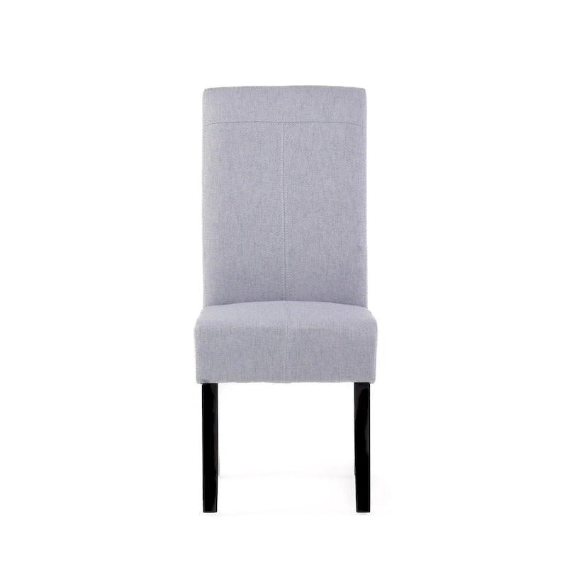 Chaises de salle à manger sans accoudoirs rembourrées, lot de 2