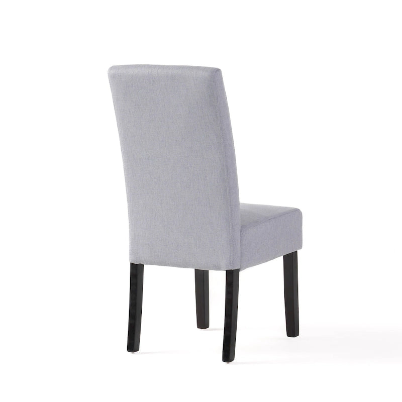 Chaises de salle à manger sans accoudoirs rembourrées, lot de 2