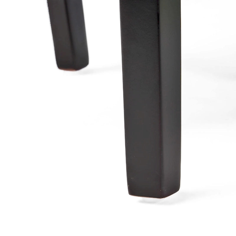 Chaises de salle à manger sans accoudoirs rembourrées, lot de 2