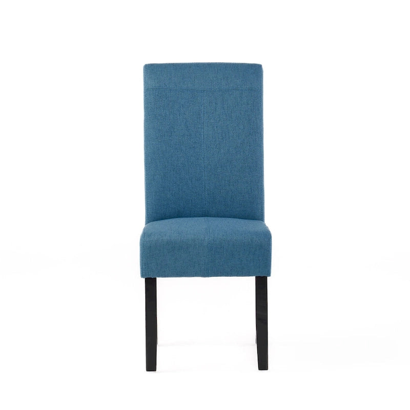Chaises de salle à manger sans accoudoirs rembourrées, lot de 2