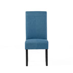 Chaises de salle à manger sans accoudoirs rembourrées, lot de 2