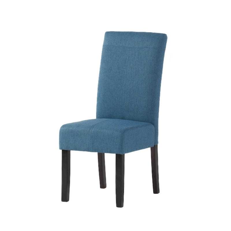 Chaises de salle à manger sans accoudoirs rembourrées, lot de 2