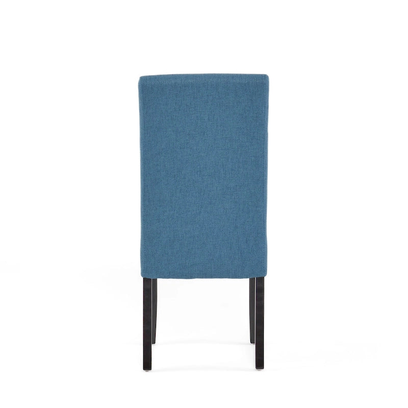 Chaises de salle à manger sans accoudoirs rembourrées, lot de 2