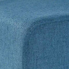 Chaises de salle à manger sans accoudoirs rembourrées, lot de 2