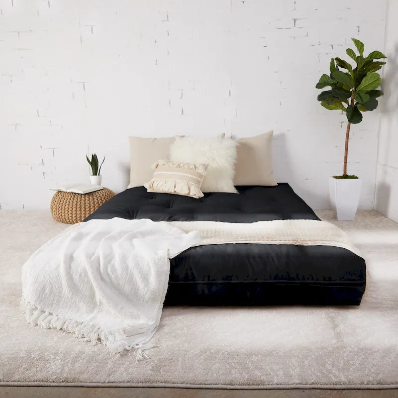 Matelas de sol futon pleine grandeur de 12 pouces