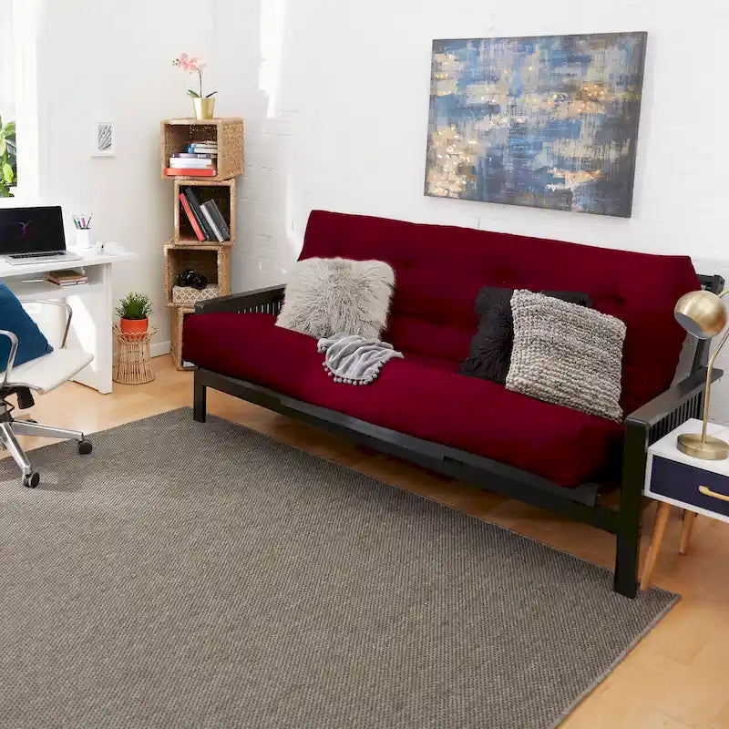 Matelas de sol futon pleine grandeur de 12 pouces