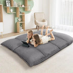 Chaise longue réglable avec revêtement en tissu