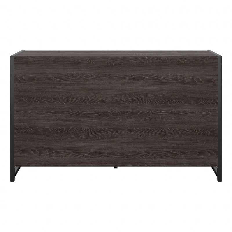 Commode 6 tiroirs avec cadre en métal industriel