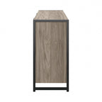 Commode 6 tiroirs avec cadre en métal industriel