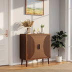 Buffet et bahut de rangement marron contemporain