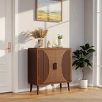 Buffet et bahut de rangement marron contemporain