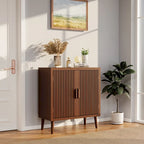 Buffet et bahut de rangement marron contemporain