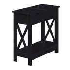 Table d'appoint relevable avec station de charge et étagère