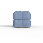 Banc rembourré de 36 pouces avec tissu à armure nattée