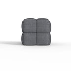 Banc rembourré de 36 pouces avec tissu à armure nattée