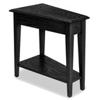 Table d'appoint compensée pour fauteuil inclinable avec étagère inférieure