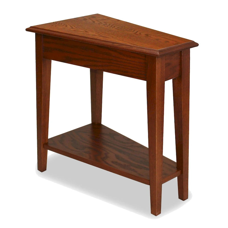 Table d'appoint compensée pour fauteuil inclinable avec étagère inférieure