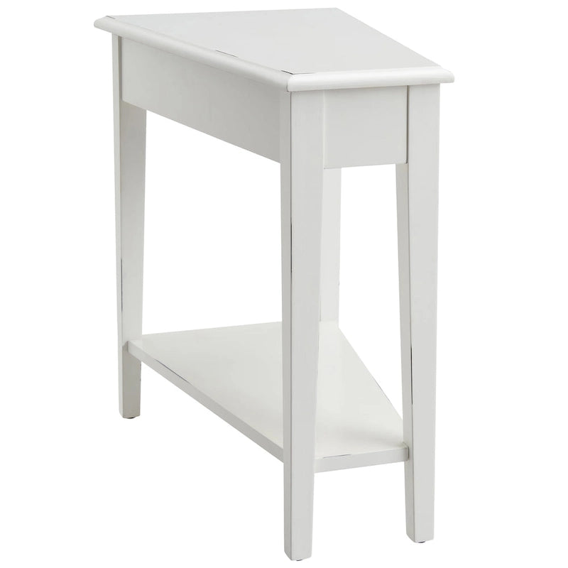 Table d'appoint compensée pour fauteuil inclinable avec étagère inférieure