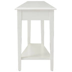 Table d'appoint compensée pour fauteuil inclinable avec étagère inférieure