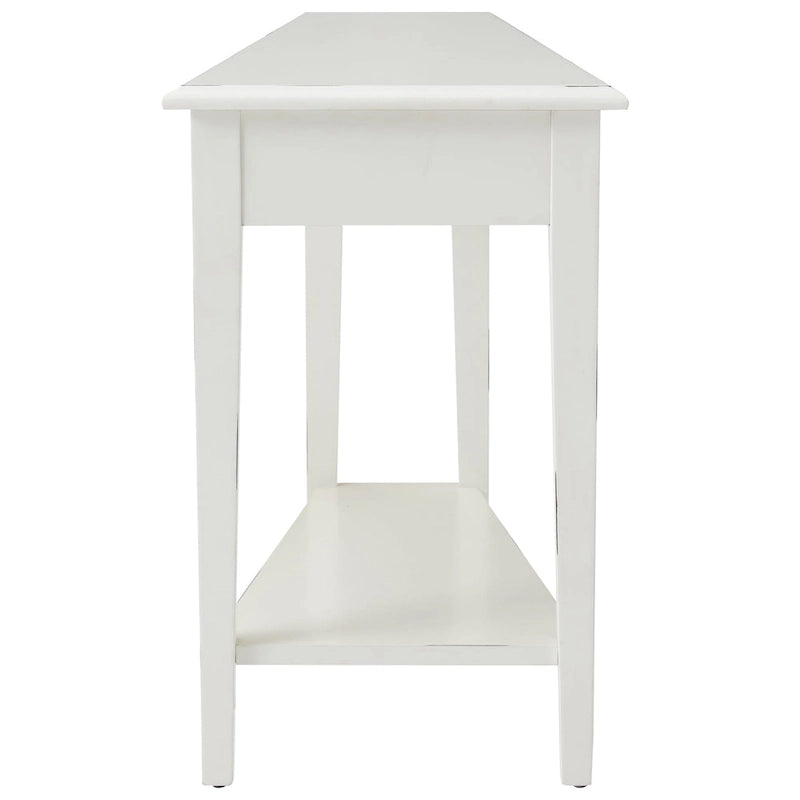 Table d'appoint compensée pour fauteuil inclinable avec étagère inférieure