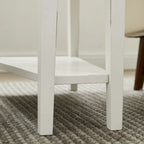 Table d'appoint compensée pour fauteuil inclinable avec étagère inférieure