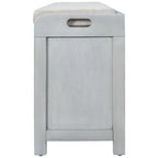 Banc de rangement avec panier amovible et 2 tiroirs
