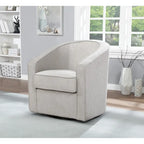 Fauteuil pivotant rond