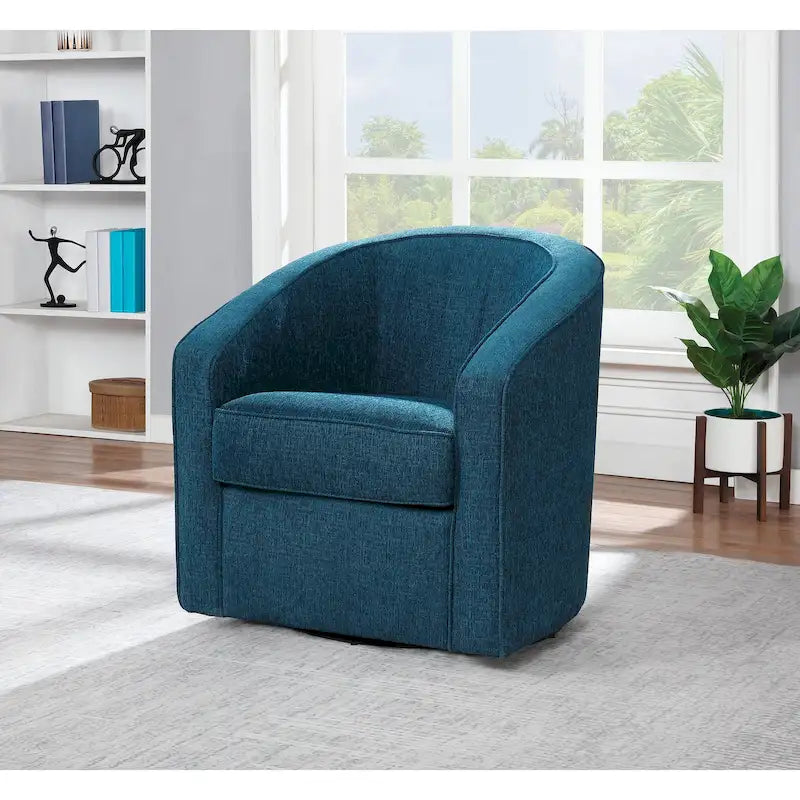 Fauteuil pivotant rond