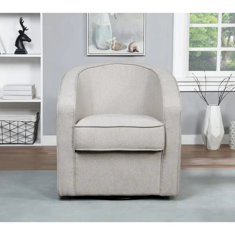 Fauteuil pivotant rond