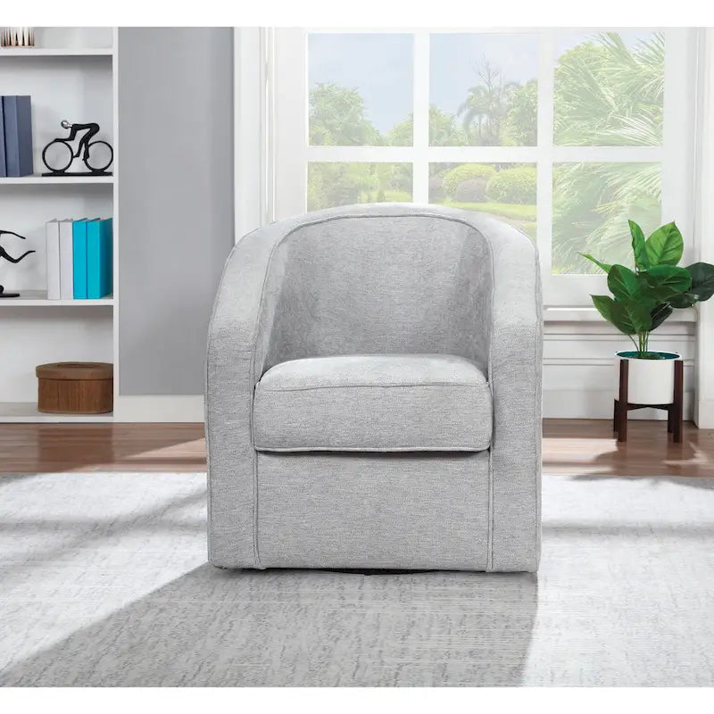 Fauteuil pivotant rond